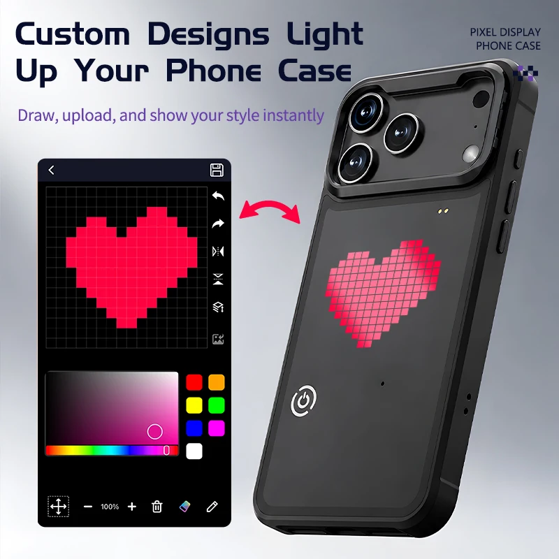 Phone Accessories Images - Coque de téléphone intelligente avec écran