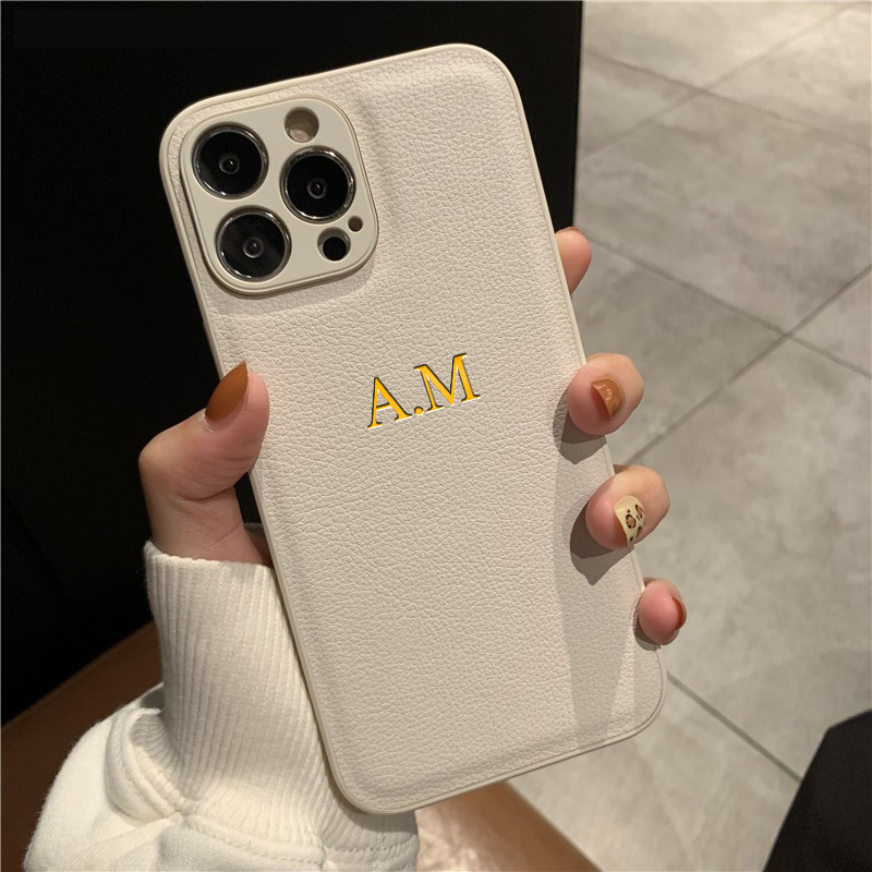 Phone Accessories Names - Coque de téléphone personnalisée en cuir