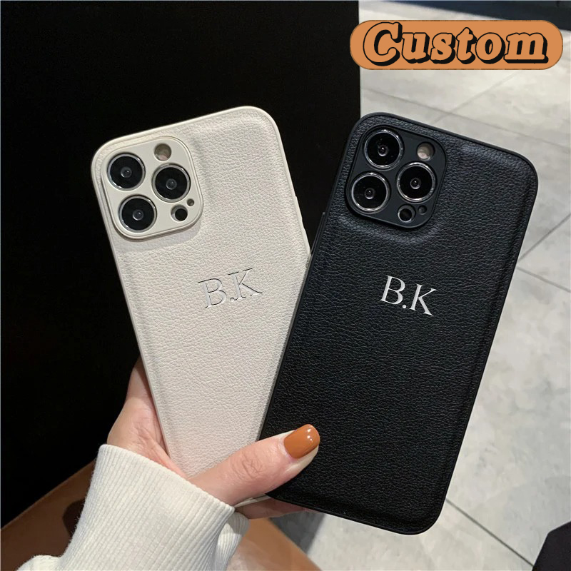 Phone Accessories Names - Étui Personnalisé en Cuir pour iPhone