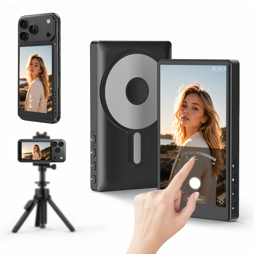 Phone Accessories Display - Écran de contrôle pour vlog et
