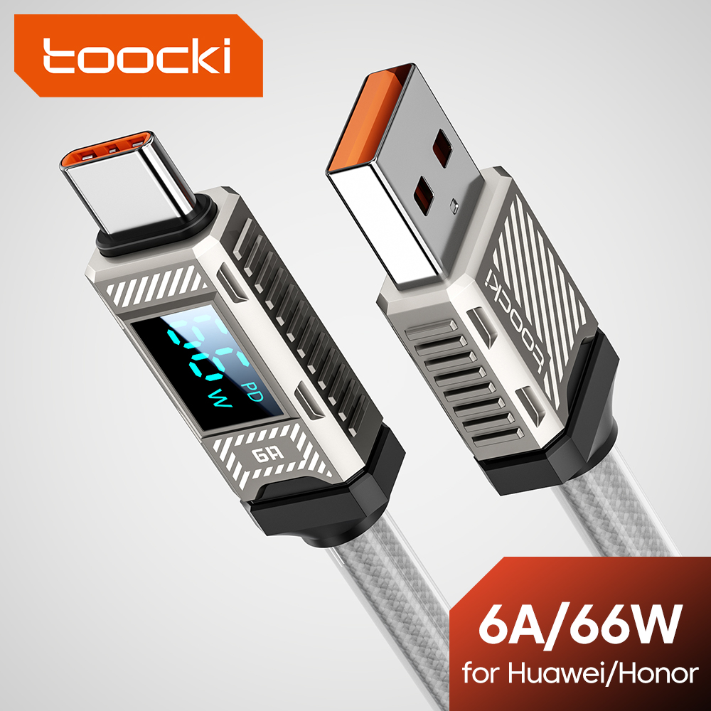 Usb Data Cable - Toocki PD 66W USB C câble