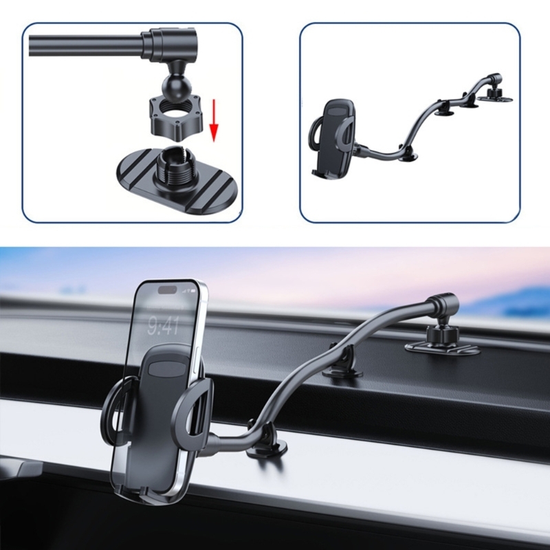Car Mount Phone - Support universel téléphone voiture pour tableaux