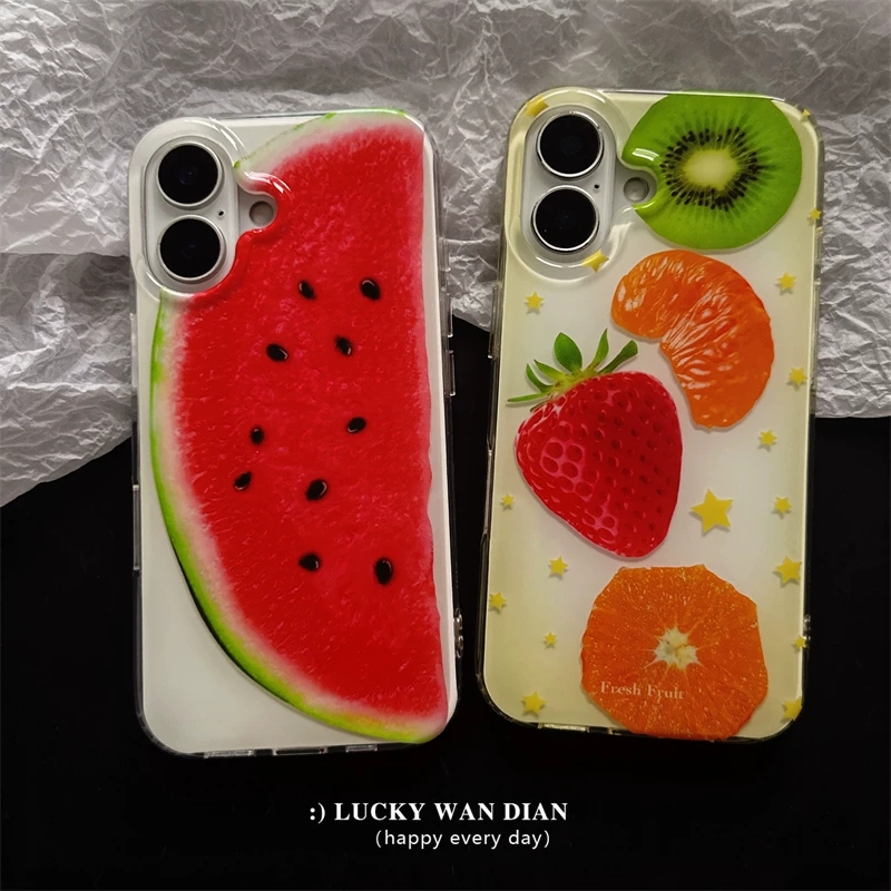 Phone Accessories Display - Coque de téléphone Écran Complet Fruits
