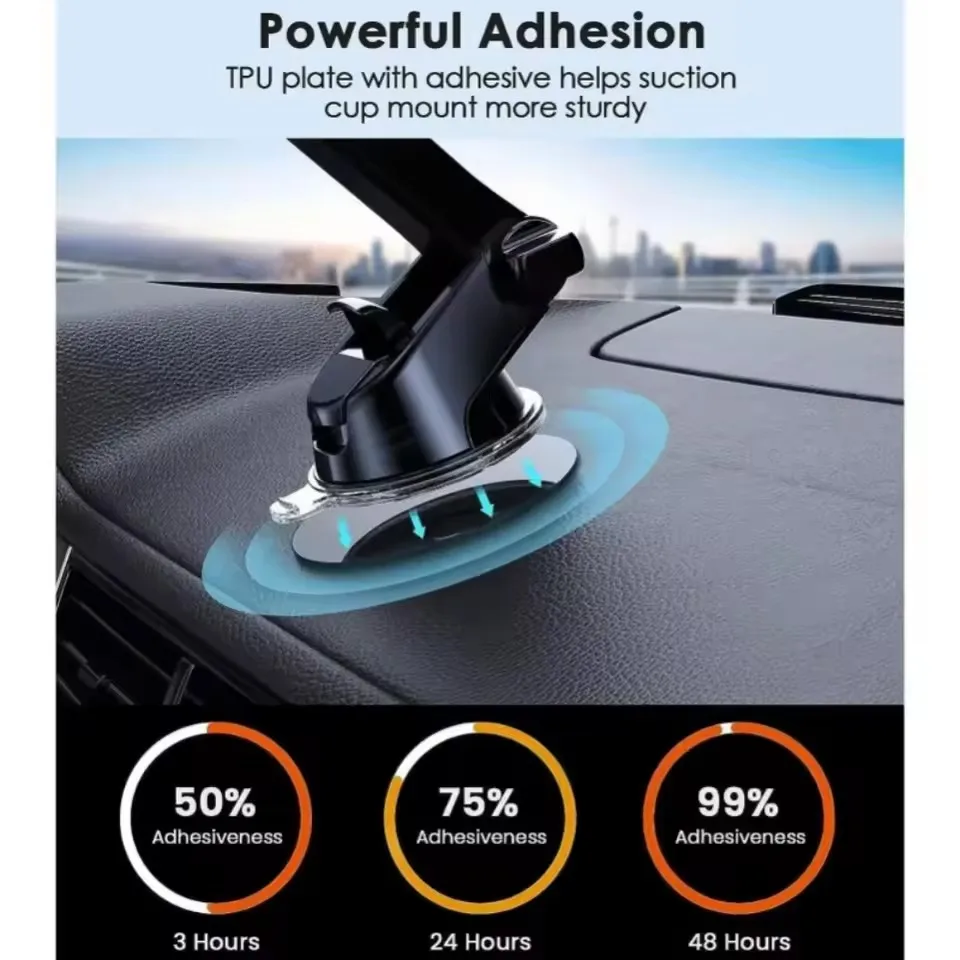 Support de téléphone adhésif p - Car Mount Phone avis et prix