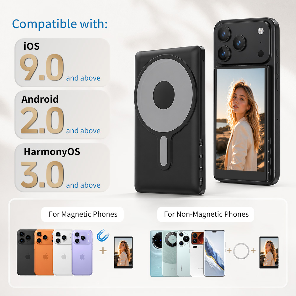 Écran de contrôle pour vlog et - Phone Accessories Display avis et prix
