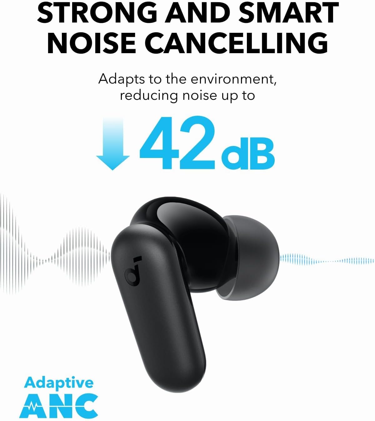 Écouteurs Bluetooth à réductio - Wireless Earbuds Case avis et prix