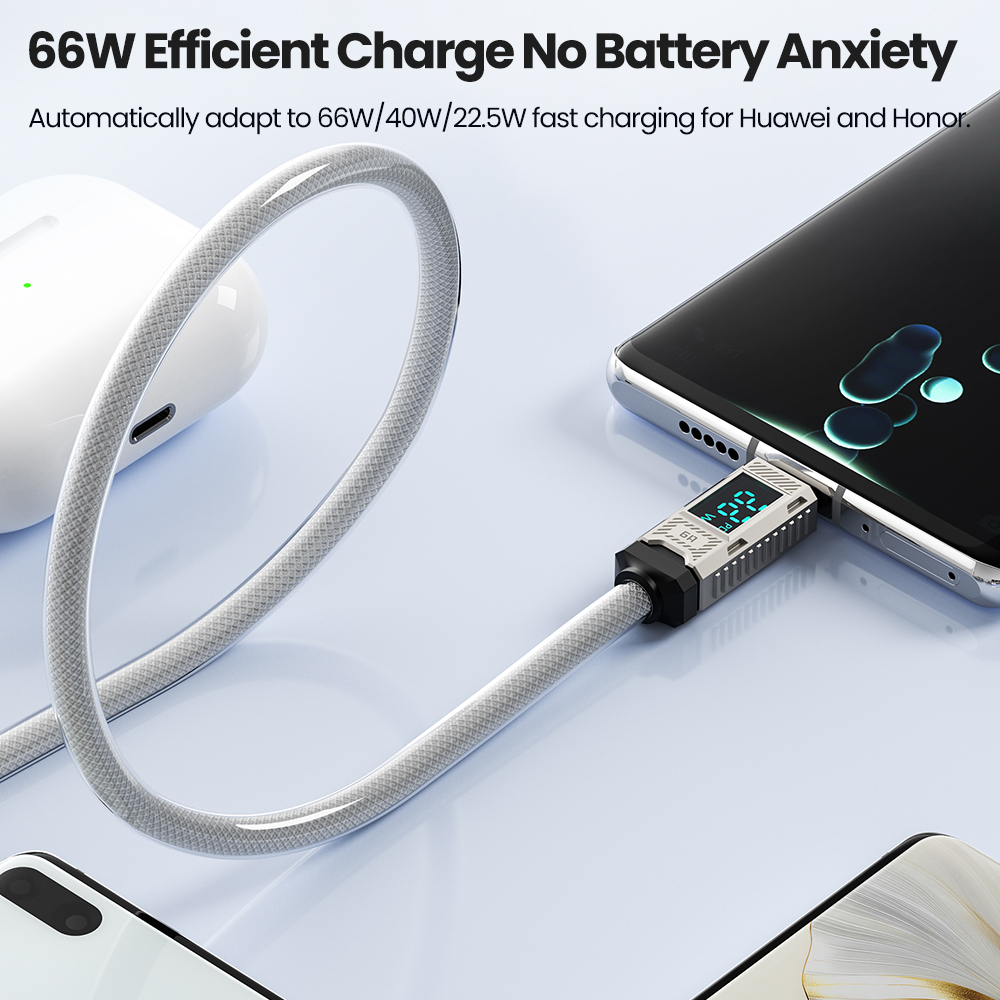 Toocki PD 66W USB C câble 6A a - Usb Data Cable avis et prix