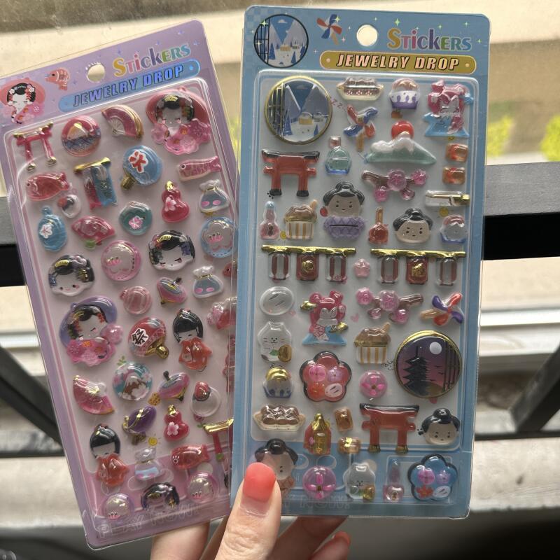 Autocollants 3D en relief pour - Phone Accessories For Girls avis et prix