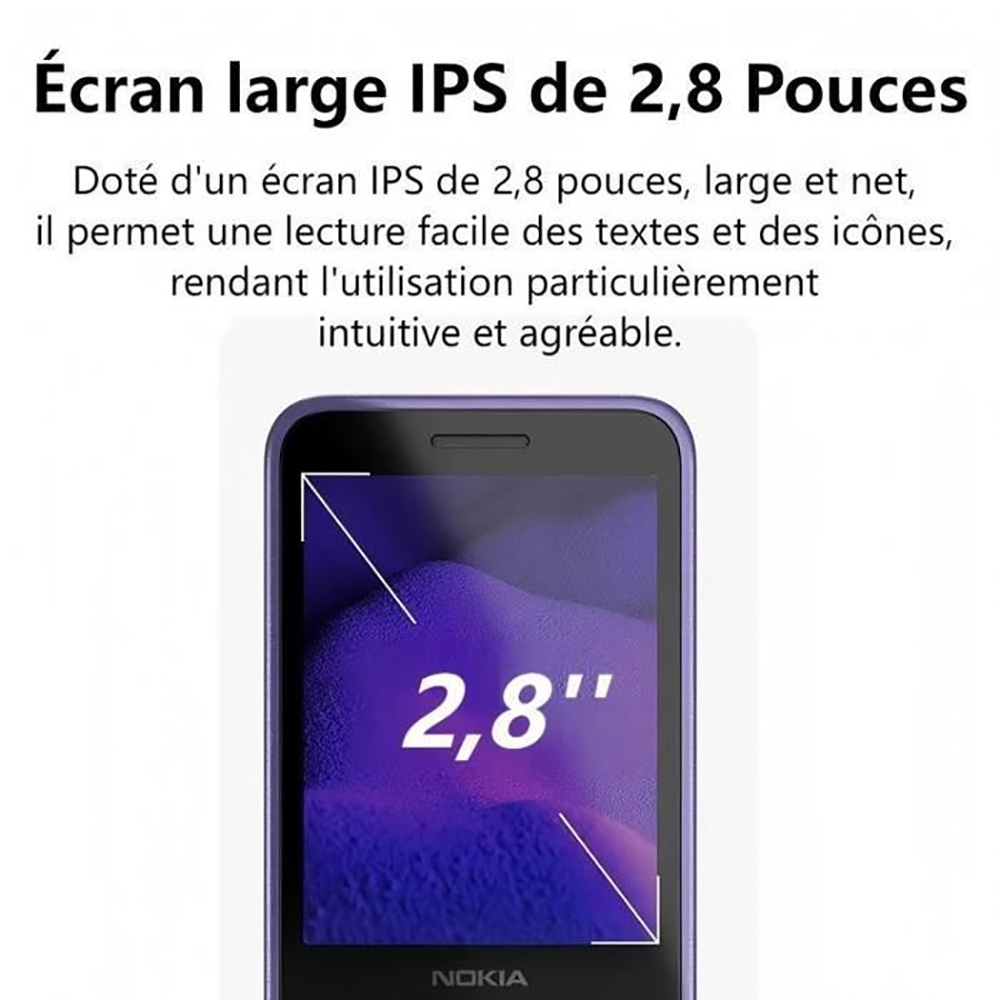 Téléphone de secours Nokia 235 - Phone Accessories Display avis et prix