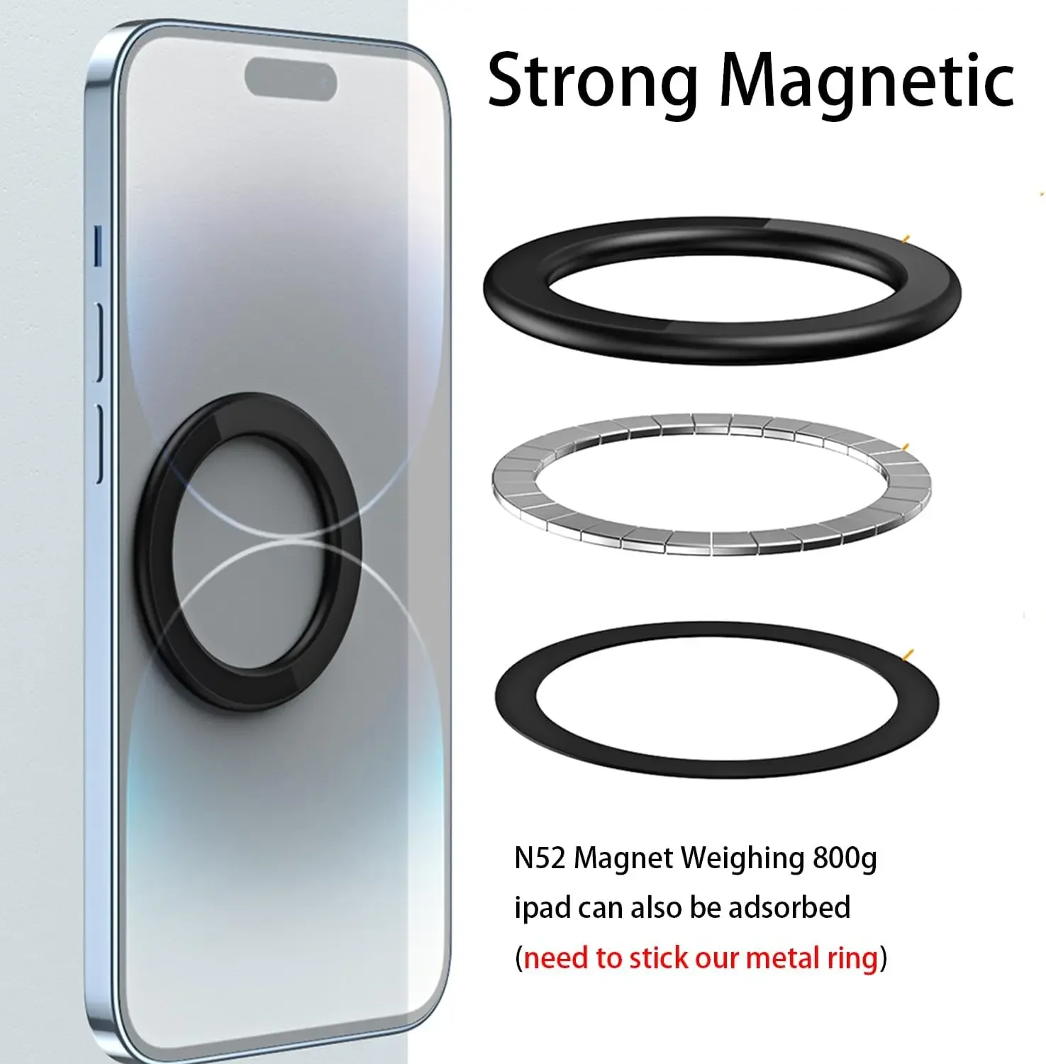 Support magnétique adhésif pou - Phone Accessories Are avis et prix