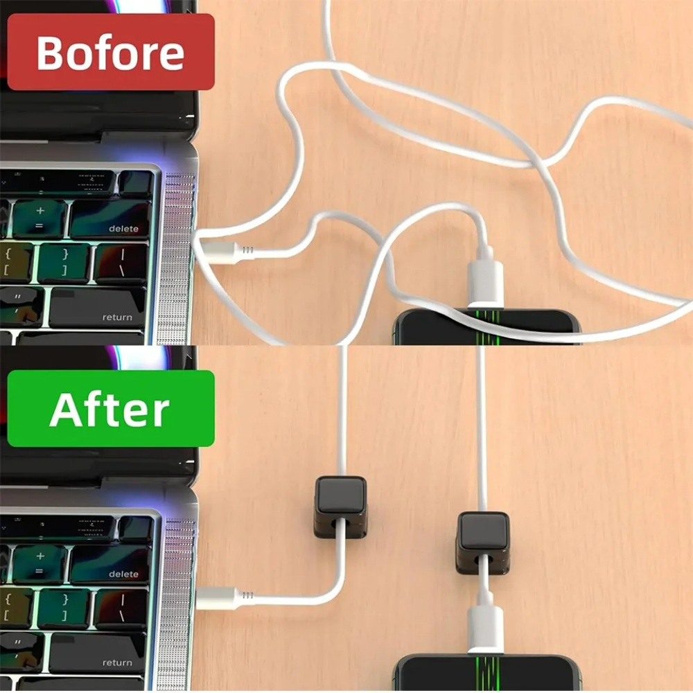 Organisateur de câbles magnéti - Usb Data Cable avis et prix