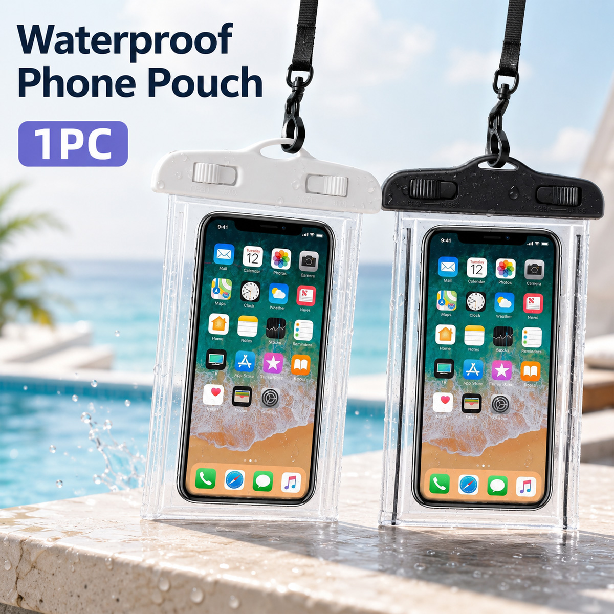Pochette Téléphone Étanche Flo - Phone Accessories Display avis et prix