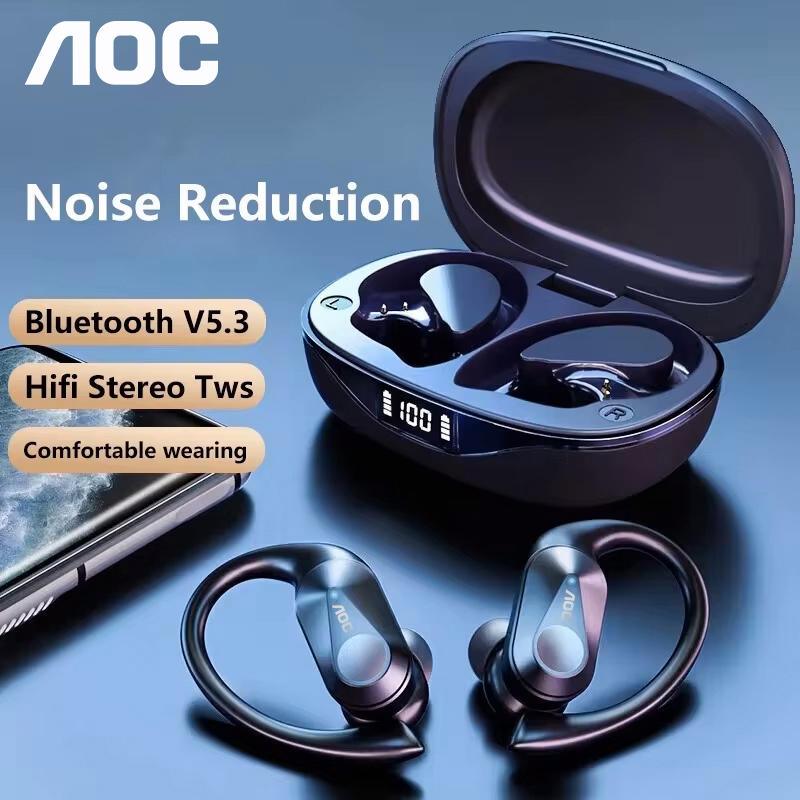 Casque de sport sans fil AOC B - Wireless Earbuds Case avis et prix