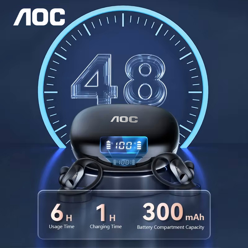 Casque de sport sans fil AOC B - Wireless Earbuds Case avis et prix