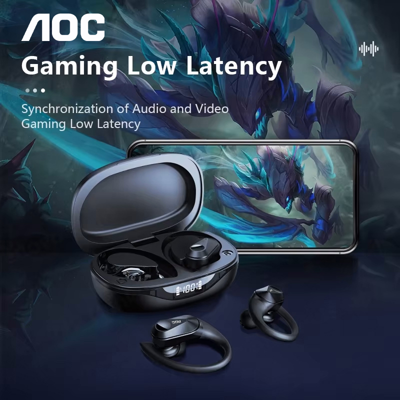 Casque de sport sans fil AOC B - Wireless Earbuds Case avis et prix