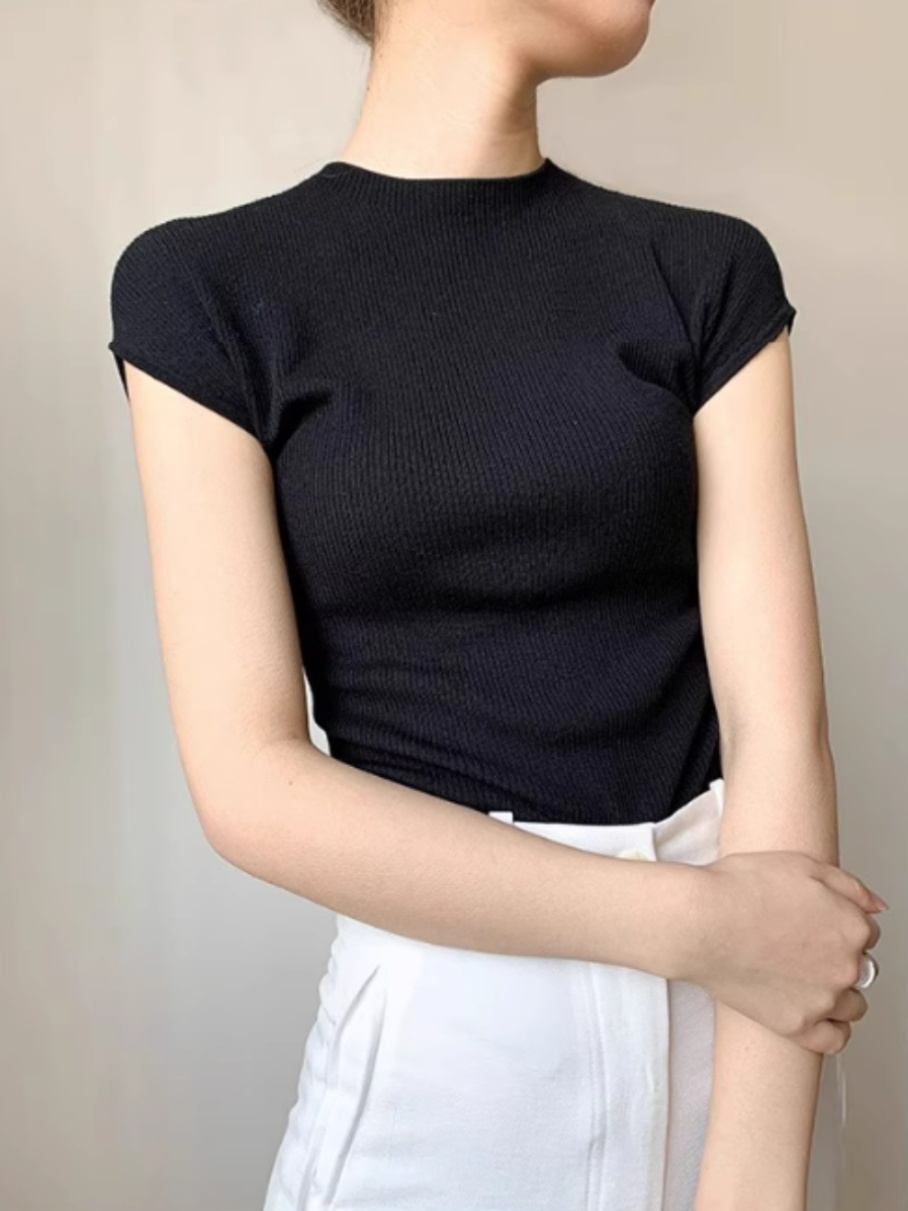 T-shirt blanc en soie glacée t - Phone Accessories On Top avis et prix