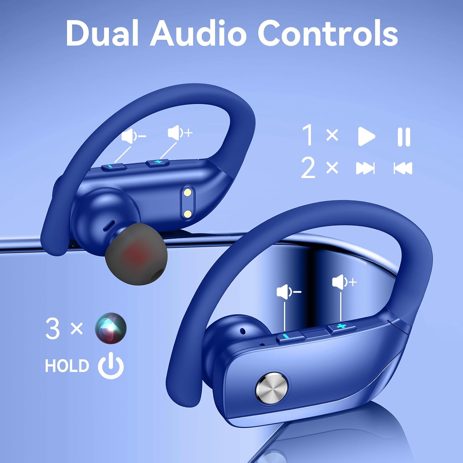 Écouteurs sans fil avec 80h d' - Wireless Earbuds Case avis et prix