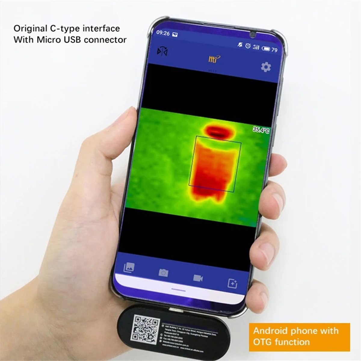 Caméra thermique mobile dynami - Phone Accessories Images avis et prix
